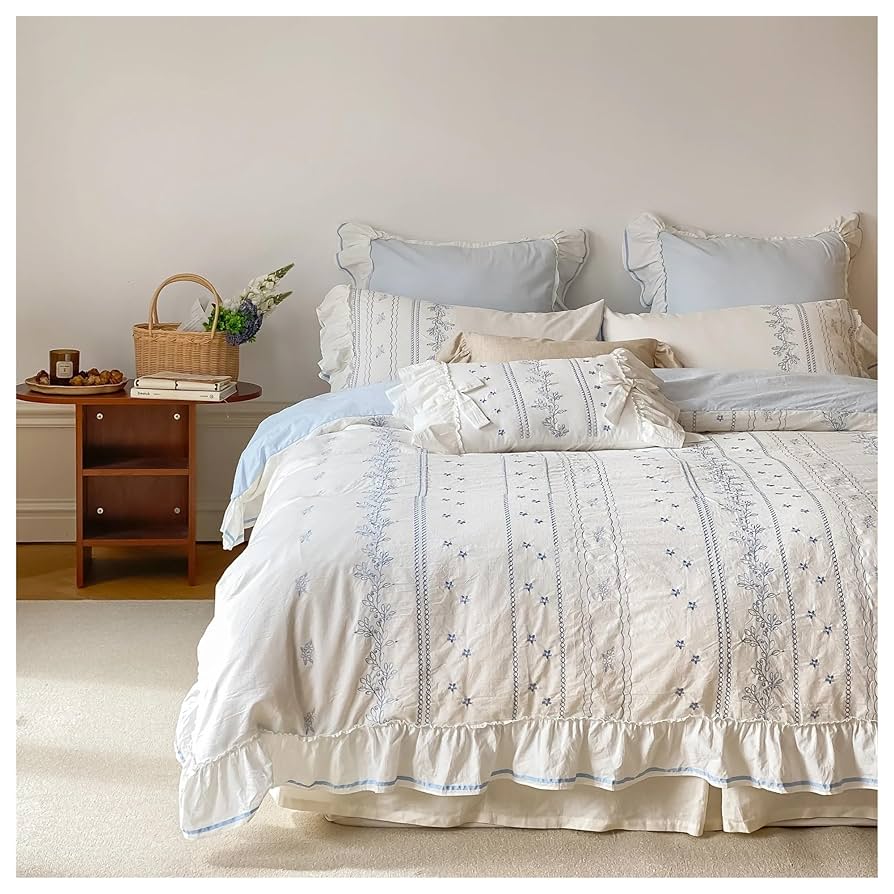 Amazon.com: All Cotton Washed Cotton Four-Piece Gentle